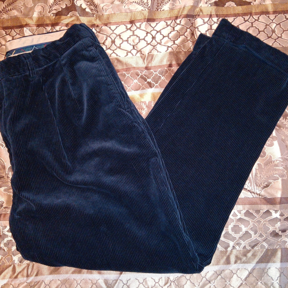 Men's Ralph Lauren Navy Corduroy Pants